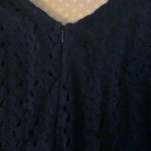 Navy blue lace/crochet dress - Picture 7 of 7